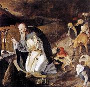 Lucas van Leyden The Temptation of St Anthony oil on canvas
